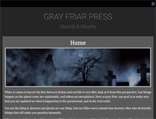 Tablet Screenshot of grayfriarpress.com